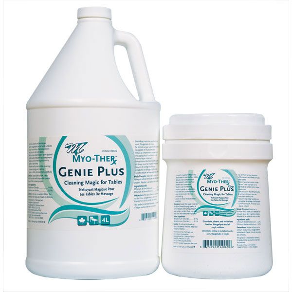 Myo-Ther Genie Plus table disinfectant